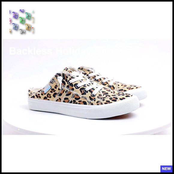 Canvas Mules Memory Foam Slip-On Backless Fashion Sneakers Comfortable Holiday - Picture 7 of 7